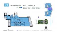 Unit 1703 floor plan
